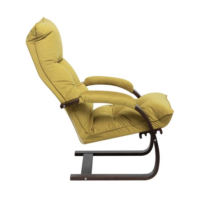 Кресло-трансформер Leset Монако Орех текстура V28 желтый