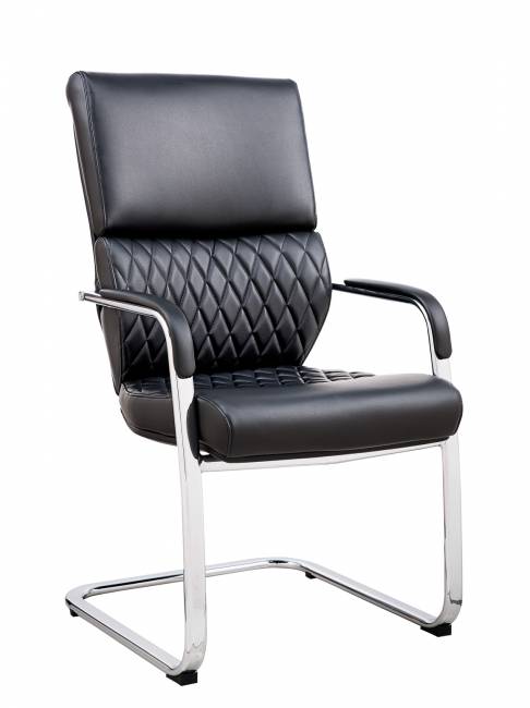 Кресло Everprof President CF Экокожа Черный