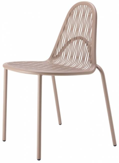 Стул металлический Malvasia карамельный 570х510х810 мм