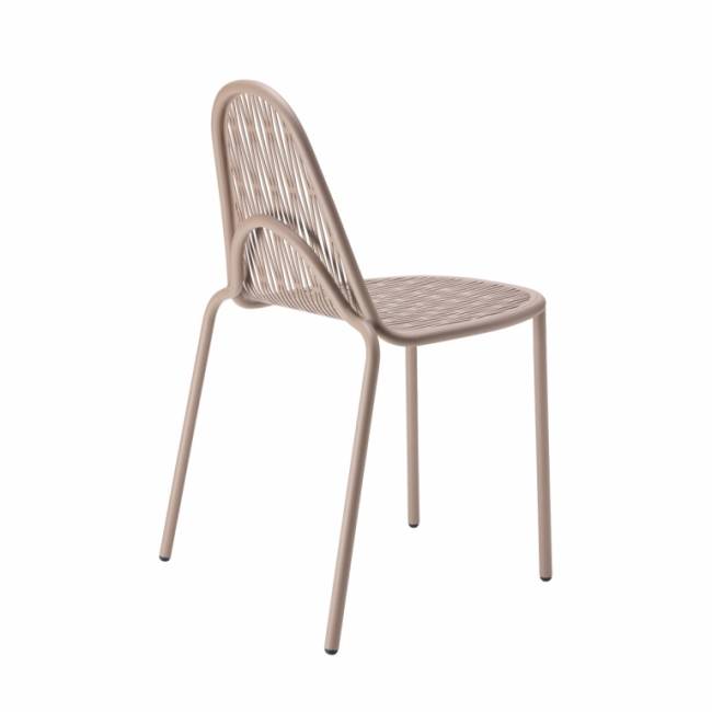 Стул металлический Malvasia карамельный 570х510х810 мм