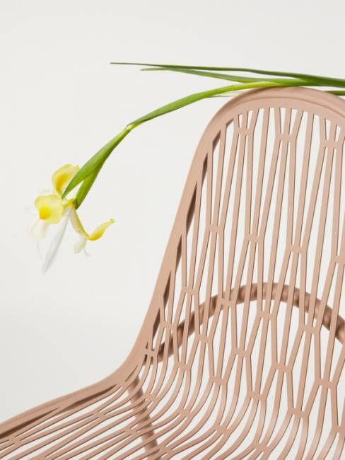 Стул металлический Malvasia карамельный 570х510х810 мм