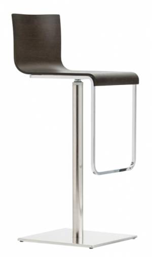 Стул деревянный барный Kuadra 400х400х1040 мм