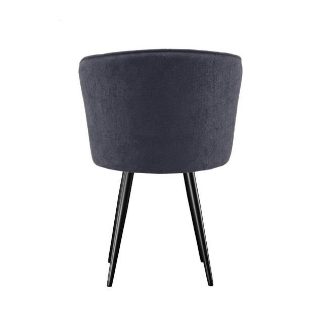 Стул DikLine 348 поворотный P15/L15 серый, ножки черные