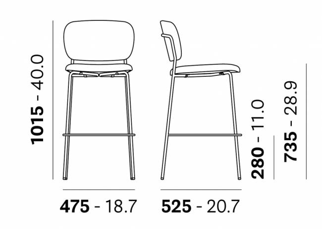 Стул барный с обивкой Jazz коричневый, бело-коричневый 475х525х1015 мм Стул барный с обивкой Jazz коричневый, бело-коричневый 475х525х1015 мм