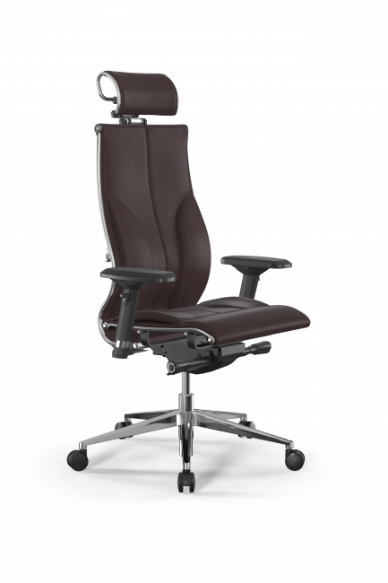 Кресло Samurai B2-10D - Infinity /Kc06/Nc06/D04P/H2cL-3D(M26.B32.G25.W03), темно-коричневый