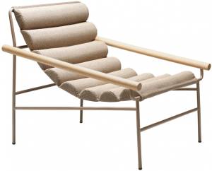 Кресло лаунж металлическое Dress Code Fashion Indoor тортора 750х860х745 мм