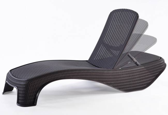 Шезлонг Атлантик (Atlantic) графит Шезлонг Атлантик (Atlantic) графит