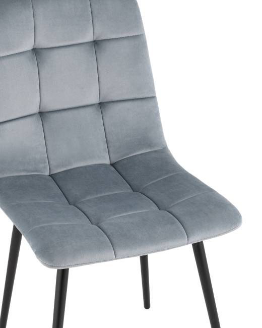 Стул Одди велюр серый