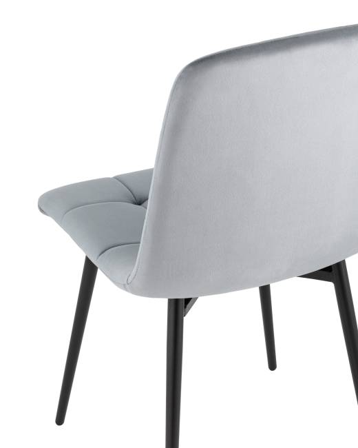 Стул Одди велюр серый