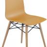 Стул пластиковый X-Treme-S Wox Pro Beech Wood темно-желтый 470х500х840 мм
