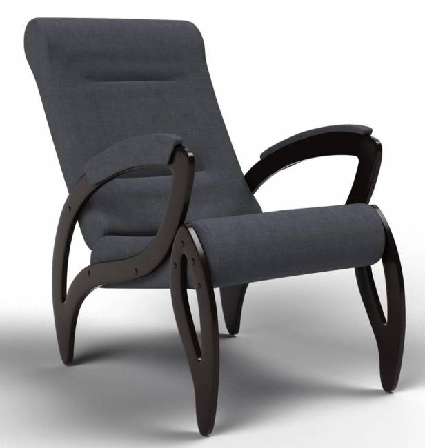 Кресло для отдыха Зельден, ткань графит