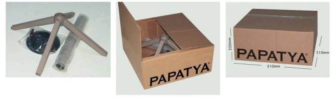 Подстолье металлическое складное Time 311 Ø660x722 мм