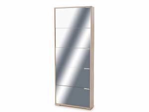 Обувница Viva-5S дуб сонома/зеркало