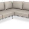Диван угловой с подушками Breeze 2330х2330х555 мм