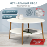 Стол журнальный BeautyStyle 29 белый/бук Стол журнальный BeautyStyle 29 белый/бук