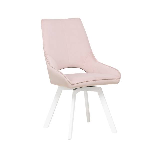 Стул Leset Галвес 360 (поворотный механизм) Пудровый Белый