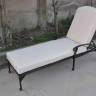 Литой шезлонг из алюминия Bernie