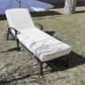 Литой шезлонг из алюминия Bernie