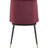 Стул Мелисса велюр бордовый 2 шт