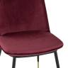 Стул Мелисса велюр бордовый 2 шт