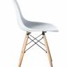Стул обеденный LMZL-PP623, ножки светлый бук, цвет сиденья белый