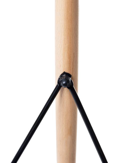 Стул обеденный LMZL-PP623, ножки светлый бук, цвет сиденья белый