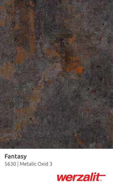 Столешница квадратная Werzalit Fantasy оксид металла 3 600х600х20.5 мм Столешница квадратная Werzalit Fantasy оксид металла 3 600х600х20.5 мм