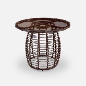 Стол Lotus D930 СТ обеденный (с упаковкой) Шоколад металлик, RAL 8017, CT.Бронза