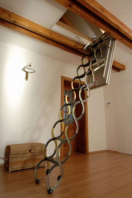 Чердачная лестница Nozycowe Lux 100х70