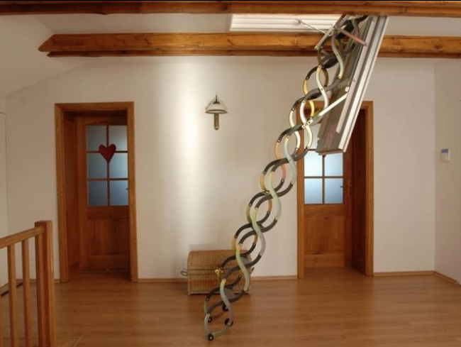 Чердачная лестница Nozycowe Lux 100х70