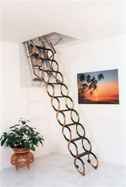 Чердачная лестница Nozycowe Lux 100х70