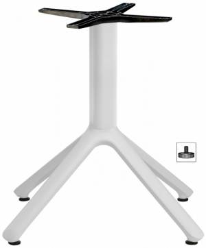 Подстолье металлическое Nemo белый 510х510х500 мм