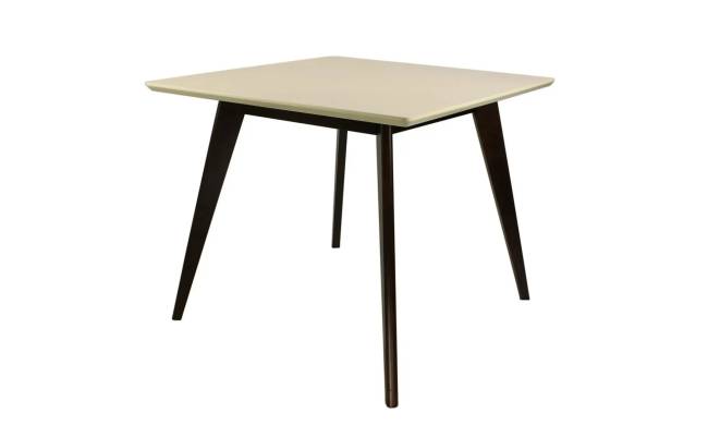 Стол Сканди М 90, Венге/Слоновая кость