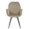 Муат поворотное светло-коричневый / черный