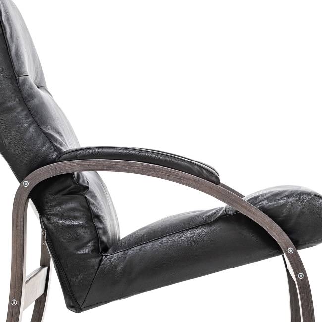 Кресло Leset Лион Венге текстура Dundi 109