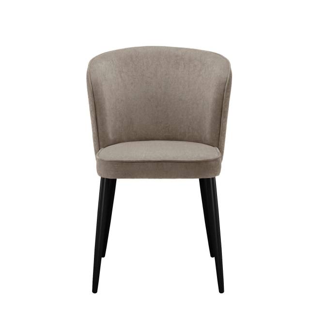 Стул DikLine 347 P03/L03 бежевый, ножки черные