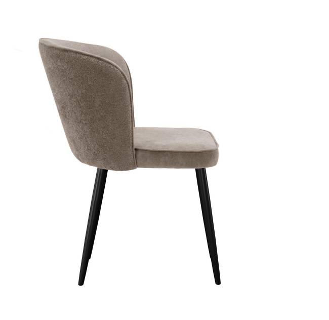 Стул DikLine 347 P03/L03 бежевый, ножки черные