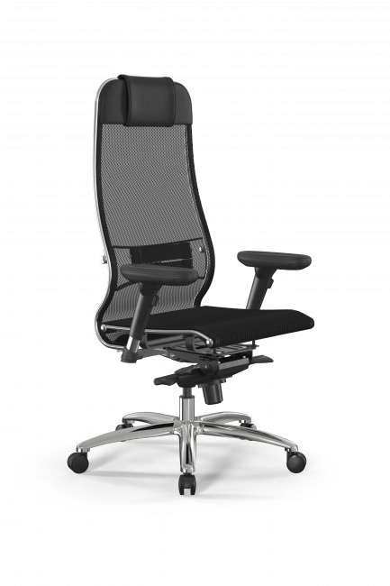 Кресло Samurai L1-1D - TS /Uc00/Nc00/D13P(M06.B31.G04.W03), черный