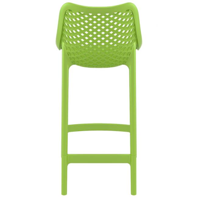 Стул пластиковый полубарный Air Bar 65 зеленый 440х510х950 мм