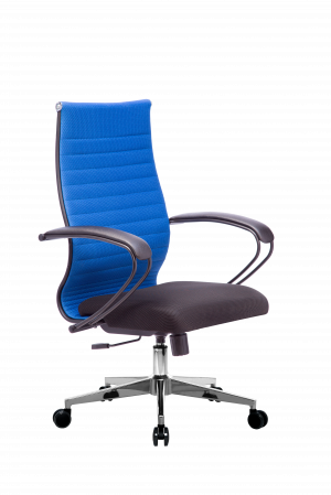 Кресло МЕТТА-19(MPRU)/подл.130/осн.004, синий