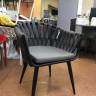 Плетеное кресло "Verona", Антрацит, Темно-коричневый