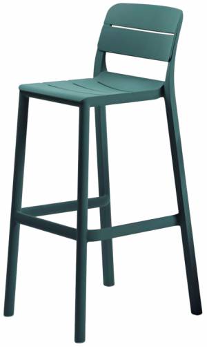 Стул пластиковый барный Cassia Stool майя 490х485х1000 мм
