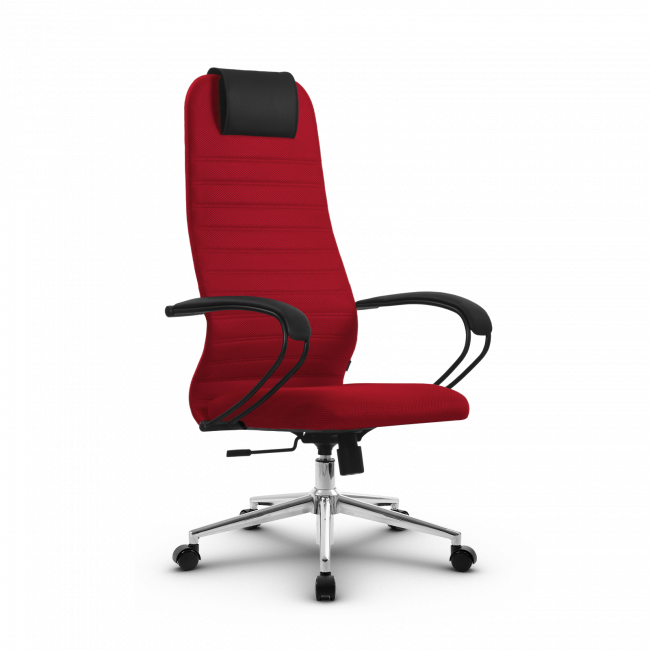 Кресло SU-B-10/подл.130/осн.009, красный/красный