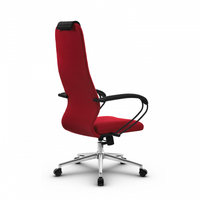 Кресло SU-B-10/подл.130/осн.009, красный/красный