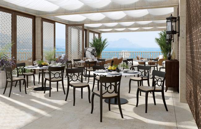 Стул пластиковый Opera-S черный 490х550х840 мм