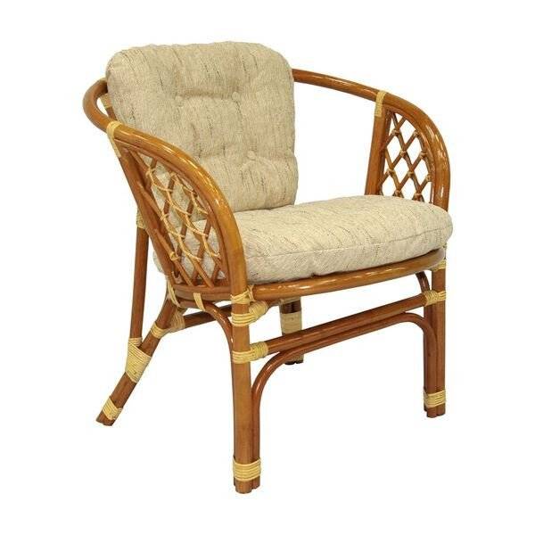 Кресло плетеное "Багама" (Коньяк)