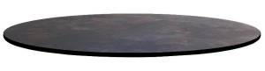 Столешница круглая Solid Compact Ø490 черный оксид Ø490х12 мм