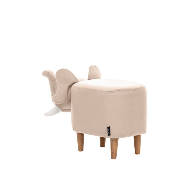 Пуф Leset Slon COMBI V18 бежевый, компаньон V01 белый Бук