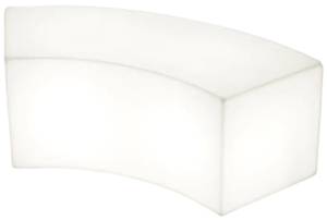 Скамья модульная светящаяся Snake Lighting IN белый 1230x530x430 мм