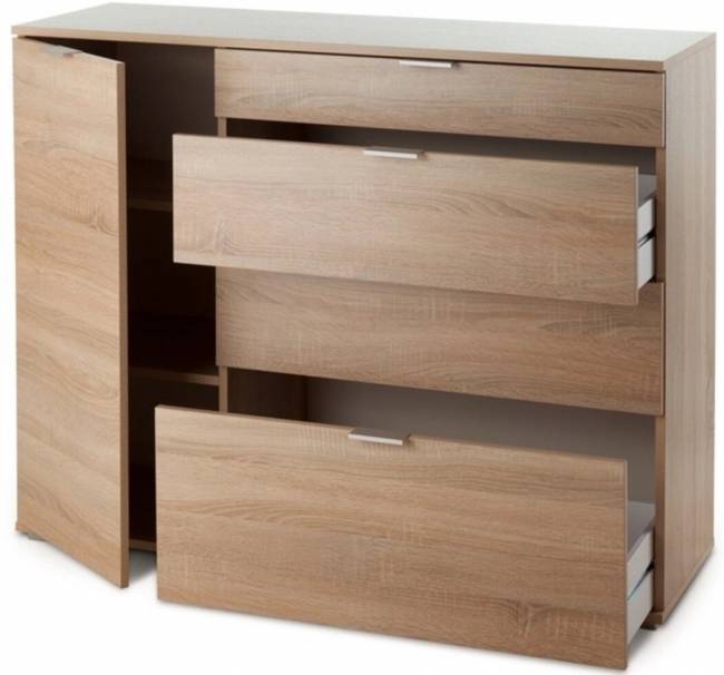 Комод НК-3 дуб сонома